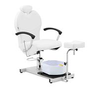physa PHY-PC-01 - Silla para pedicura, con reposapiés y lavabo, para pedicura, podología