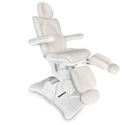 Physa Sillón de pedicura - 300 W - 200 x 78 x 150 cm - Blanco Sillón de cosmética Silla para podología Silla de pedicura Camilla de pedicura