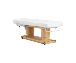 Physa - Tumbona eléctrica de spa con 4 motores, 160 W, 200 x 80 cm, 200 kg, color blanco