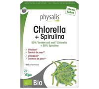 Physalis Chlorella + Spirulina 200 Comprimidos