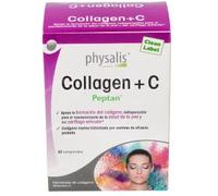 Physalis Collagen + C Peptan 60 Comprimidos Pack de 2 | 120 unidades totales, Péptidos de colágeno, Con vitamina C, Alta asimilación, Nutricosmético avanzado