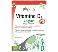 Physalis Vitamina D3 Vegan 80 Comprimidos