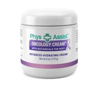 PhysAssist Crema corporal oncológica con extractos botánicos de 177 ml. Calma y proporciona piel estresada, fabricada con aceite de lavanda, caléndula y menta. No irritante, clínica