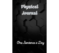 Physical Journal: One Sentence a Day