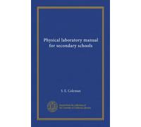Physical laboratory manual for secondary schools