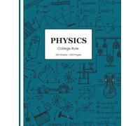 Physics: College Rule: Gothic Dark Academia Journal for College and High School | Vintage Aesthetic Blueprint Stationery