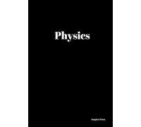 Physics Hardcover Notebook for Students: | Graph Paper Notebook for Students & Teachers | 6x9 inches, 80 Pages of Grid Paper | Black Matte HardCover | Ideal for School & College Use