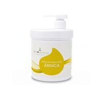 PHYSIOCEUTICALS - Crema de Masaje con Árnica 1000ml + Dosificador - Deslizamiento Profesional con Árnica Montana para Fisioterapia, Quiromasaje y Spa