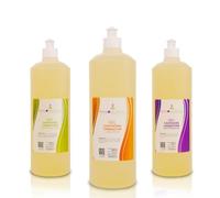 PHYSIOCEUTICALS - Pack 3 Geles Cavitación Profesional 1000ml + Tapón Dosificador - Anticelulítico, Lipolítico y Reafirmante - Kit Completo para Tratamientos Corporales