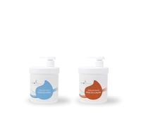 PHYSIOCEUTICALS - Pack Fisioterapia Frío + Calor - 2x1000ml - Kit Completo Crema Efecto Frío y Crema Efecto Calor para Masaje profesional