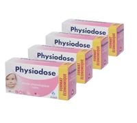 PHYSIODOSE Suero Fisiológico Monodosis Bebé - Pack de 4 Cajas con 40 Unidosis de 5 ml - Para Lavado Nasal, Ocular y Limpieza de Heridas, Estéril y Sin Conservantes
