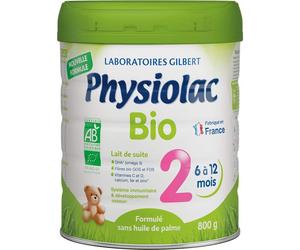 Physiolac Bio 2da Edad 6 - 12 Meses Caja de 800 Gramos