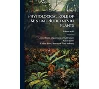 Physiological Role of Mineral Nutrients in Plants