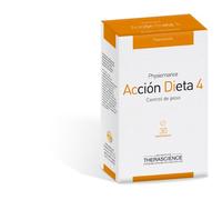 Accion Dieta 4 30 comprimidos THERASCIENCE - apoyo nutricional en dietas