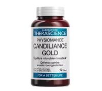 PHYSIOMANCE CANDILIANCE GOLD, Suplemento para Equilibrio Microbiano Intestinal, 90 Cápsulas