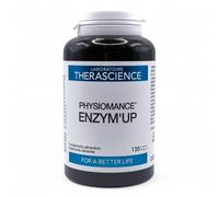 Physiomance Enzym Up 120 Cápsulas - Complejo de Enzimas Digestivas - Sin Gluten y Sin Lactosa - Facilita la Digestión de Hidratos de Carbono, Lípidos y Proteínas