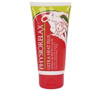 Physiorelax - Ultra Heat Plus, Crema Apta para Masaje, Efecto Calor, Para Esfuerzos Cotidianos y Antes del Ejercicio, con Árnica e Ingredientes de Origen Natural - 75 ml