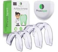 PhysioSpirit Férula de mordida prémium para deporte, férula dental contra el rechinamiento de dientes, férula para la noche, protección dental profesional