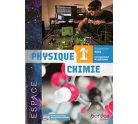Physique-Chimie 1re Espace: Enseignement de spécialité