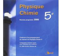 Physique-Chimie 5e : Cédérom d'accompagnement du manuel de Physique-Chimie 5e by Bréal (2006-08-20)