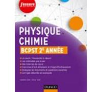 Physique-chimie Bcpst 2e Année (ebook)
