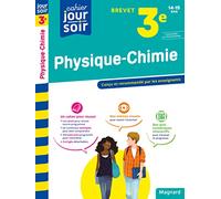 Cahier du jour/cahier du soir Physique-Chimie Brevet 3e: Conçu et recommandé par les enseignants