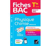 Physique-Chimie spécialité Tle générale: Tout le programme en fiches de révision détachables: 6