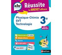 Physique-Chimie, SVT, Technologie 3e