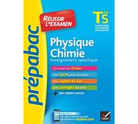Physique Chimie Tle S enseignement spécifique: fiches de cours et sujets de bac corrigés (terminale S)