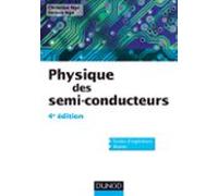 Physique Des Semi-conducteurs - 4e Édition (ebook)