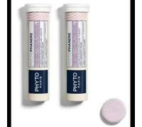 Phyto Paris - Complemento Alimenticio para Cabello y Uñas - Fórmula Efervescente Vegana - Sin Azúcar - Enriquecido con Vitaminas y Minerales, Selenio, Zinc, Biotina y Vitamina C - 30 Comprimidos