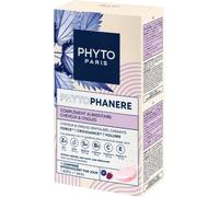 Phyto Paris - Complemento Alimenticio para Cabello y Uñas - Fórmula Efervescente Vegana - Sin Azúcar - Enriquecido con Vitaminas y Minerales, Selenio, Zinc, Biotina y Vitamina C - 30 Comprimidos