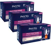 Phyto Phytocyane Tratamiento Anticaída Mujer Caída Progresiva 3x12 Viales