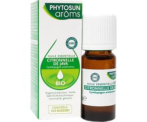 Phytosun Arôms Citronnelle de Java Huile Essentielle 10ml