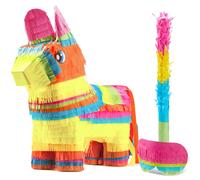 Pi ata de burro del Cinco de Mayo para fiesta de cumplea os infantil (13 x 20 x 5 pulgadas) para fiestas divertidas, suministros para fiestas de
