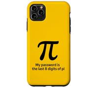 Pi Contraseña Divertido Profesor de Matemáticas Broma Geek Ciencia Pi Day Carcasa para iPhone 11 Pro Max