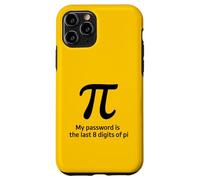 Pi Contraseña Divertido Profesor de Matemáticas Broma Geek Ciencia Pi Day Carcasa para iPhone 11 Pro