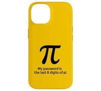 Pi Contraseña Divertido Profesor de Matemáticas Broma Geek Ciencia Pi Day Carcasa para iPhone 14