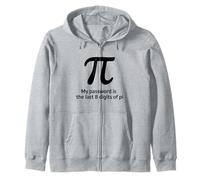 Pi Contraseña Divertido Profesor de Matemáticas Broma Geek Ciencia Pi Day Sudadera con Capucha