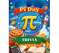 Pi Day: 200 Math Trivia Questions to Celebrate Pi Day | Fun Circle Facts, & Brain Challenges for Smart Kids Ages 8-
