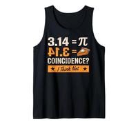 Pi Day 3,14 = Pie Coincidencia Creo Que no es un Amante de Las matemáticas Ciencia Camiseta sin Mangas