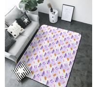 pi Day Happy Area Alfombras para sala de estar y dormitorio, alfombra de piso para interiores, decoración de dormitorio, estética, 5 x 7 pulgadas, suave, lavable, alfombra antideslizante