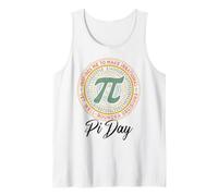 Pi Day me inspira a Tomar Decisiones irracionales Bien Redondeadas Camiseta sin Mangas