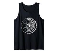 Pi Day Shirt Spiral Pi Math diseño para Pi Day 3.14 Camiseta sin Mangas