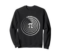 Pi Day Shirt Spiral Pi Math diseño para Pi Day 3.14 Sudadera