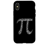Pi Day Symbol 3.14 Divertidos maestros frikis de matemáticas Carcasa para iPhone X/XS
