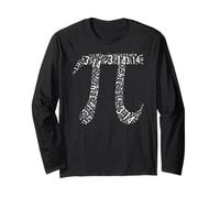 Pi Day Symbol 3.14 Divertidos maestros frikis de matemáticas Manga Larga