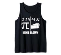 Pi es Igual a Pastel 3.14 La Mente soplada Pi es Igual a Pastel Camiseta sin Mangas