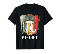 Pi-Lot Pi Pun Pi Day Math Geek Pilot Lover Camiseta