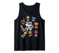 Pi Menú 3.14 Pi Feliz Día Pi Joke Pi Meme Pi Humor Camiseta sin Mangas